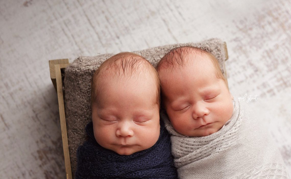 Tulsa Newborn Twin Photography