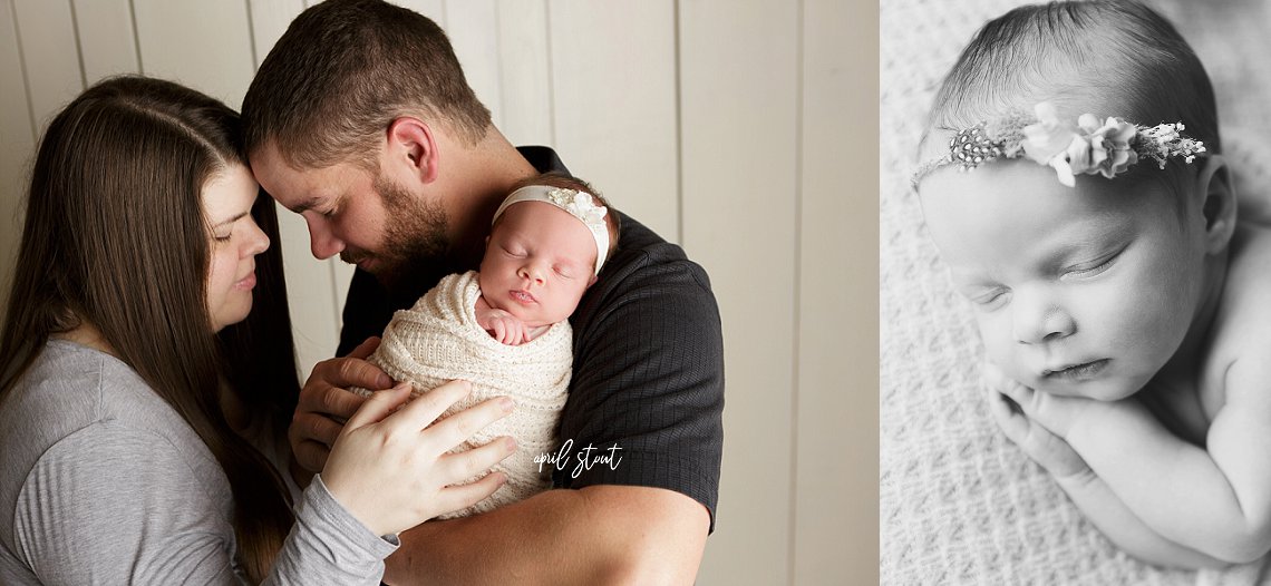 oklahoma newborn photographer April Stout