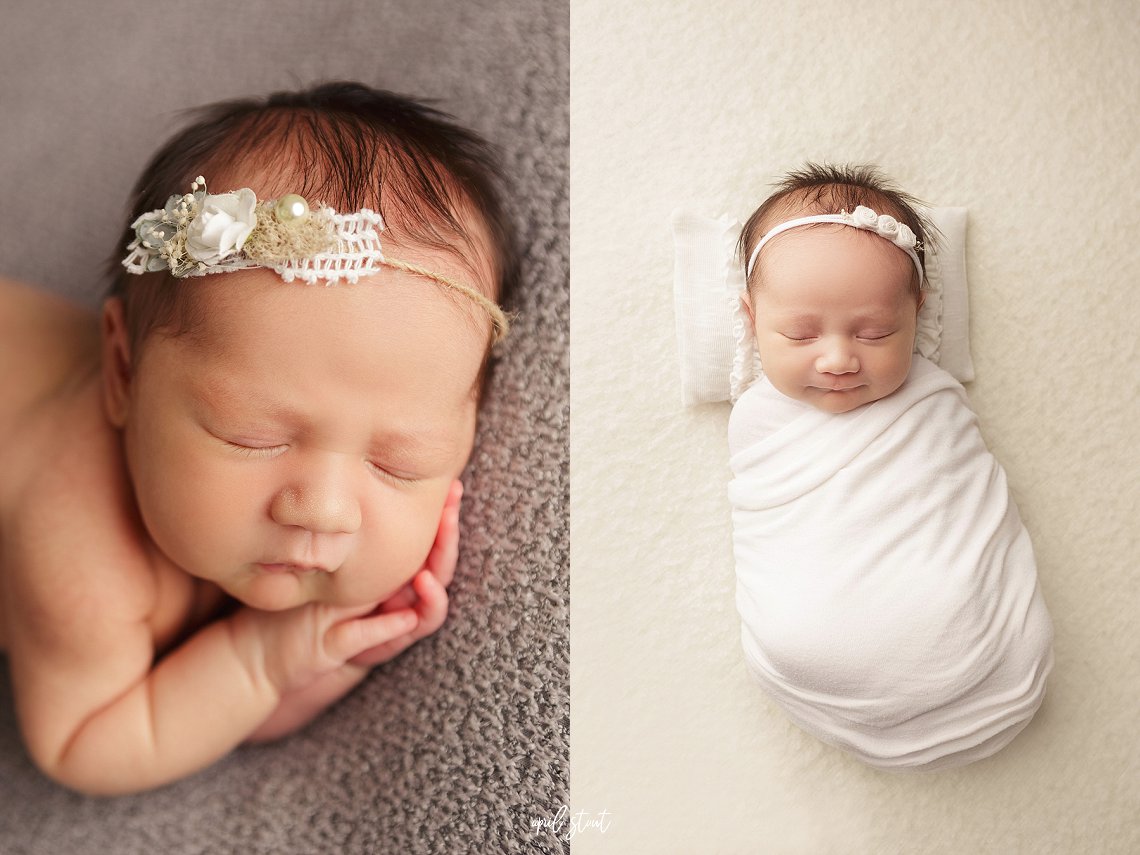 broken arrow oklahoma newborn baby photographer April Stout