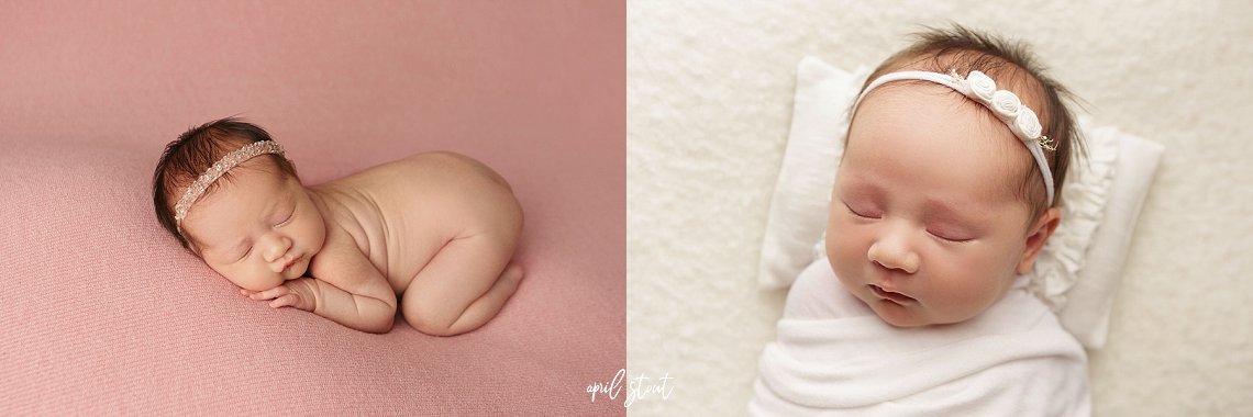 broken arrow oklahoma newborn baby photographer April Stout