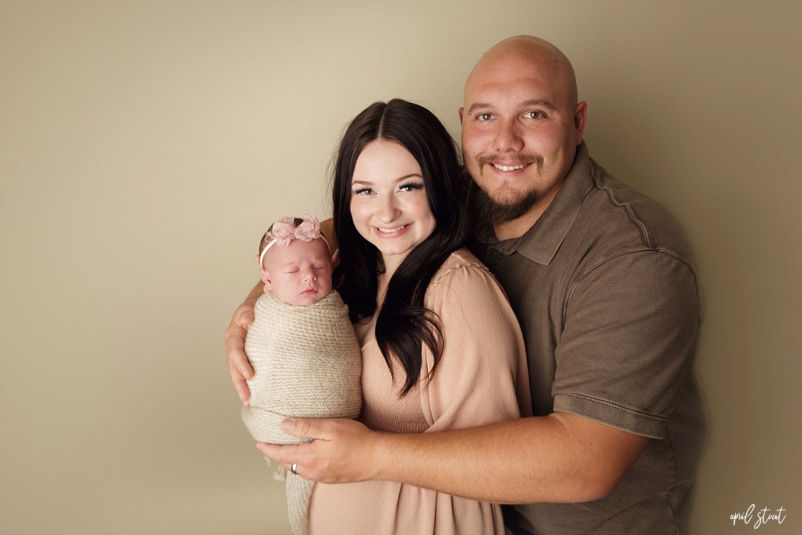 pryor oklahoma newborn infant baby photographers april stout