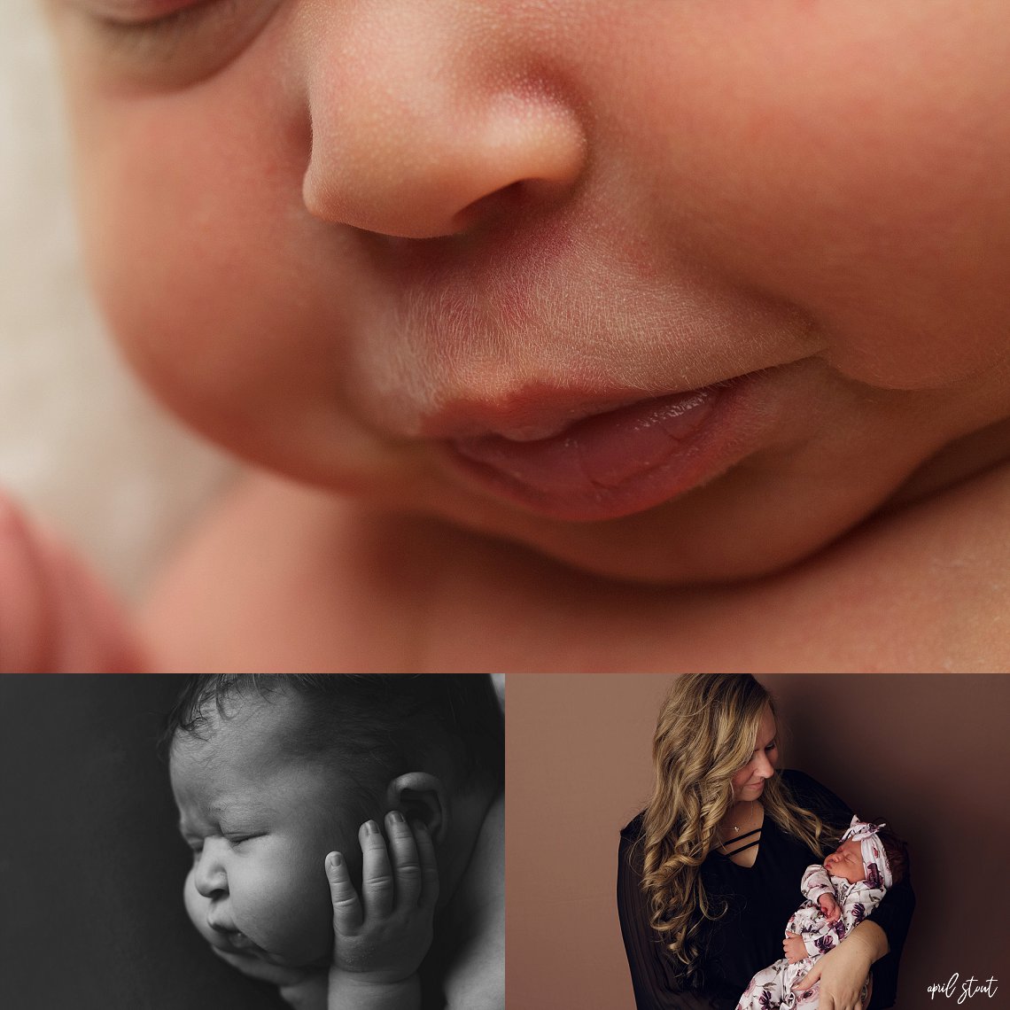 claremore oklahoma photographer babies newborns newborn baby april stout 