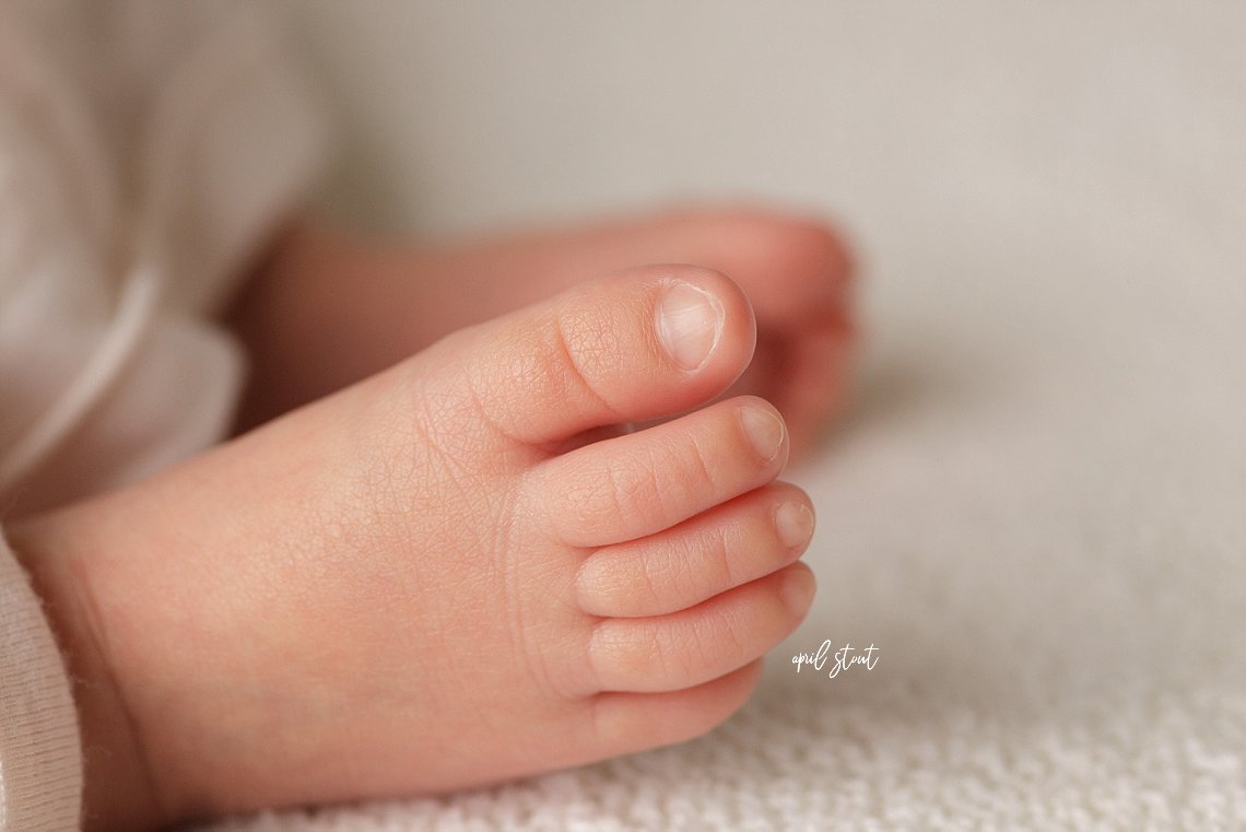 baby toes macro image by april stout near Tulsa Oklahoma