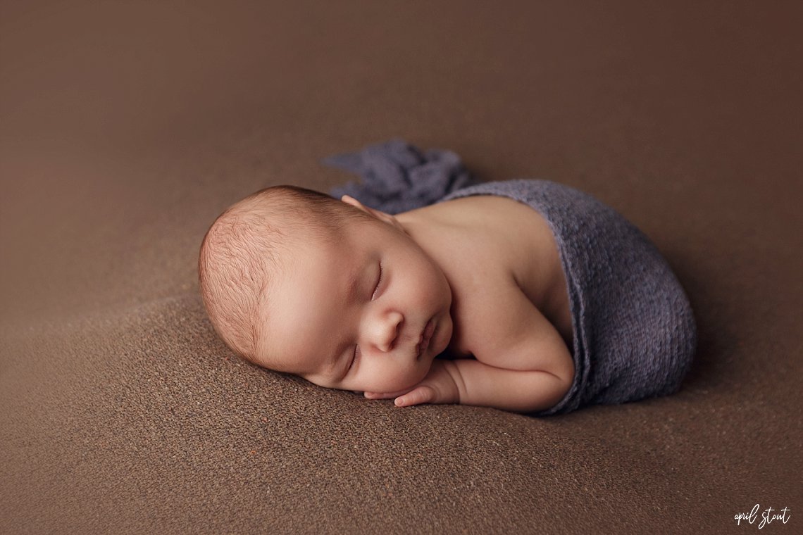 Broken Arrow Oklahoma newborn baby photographer April Stout