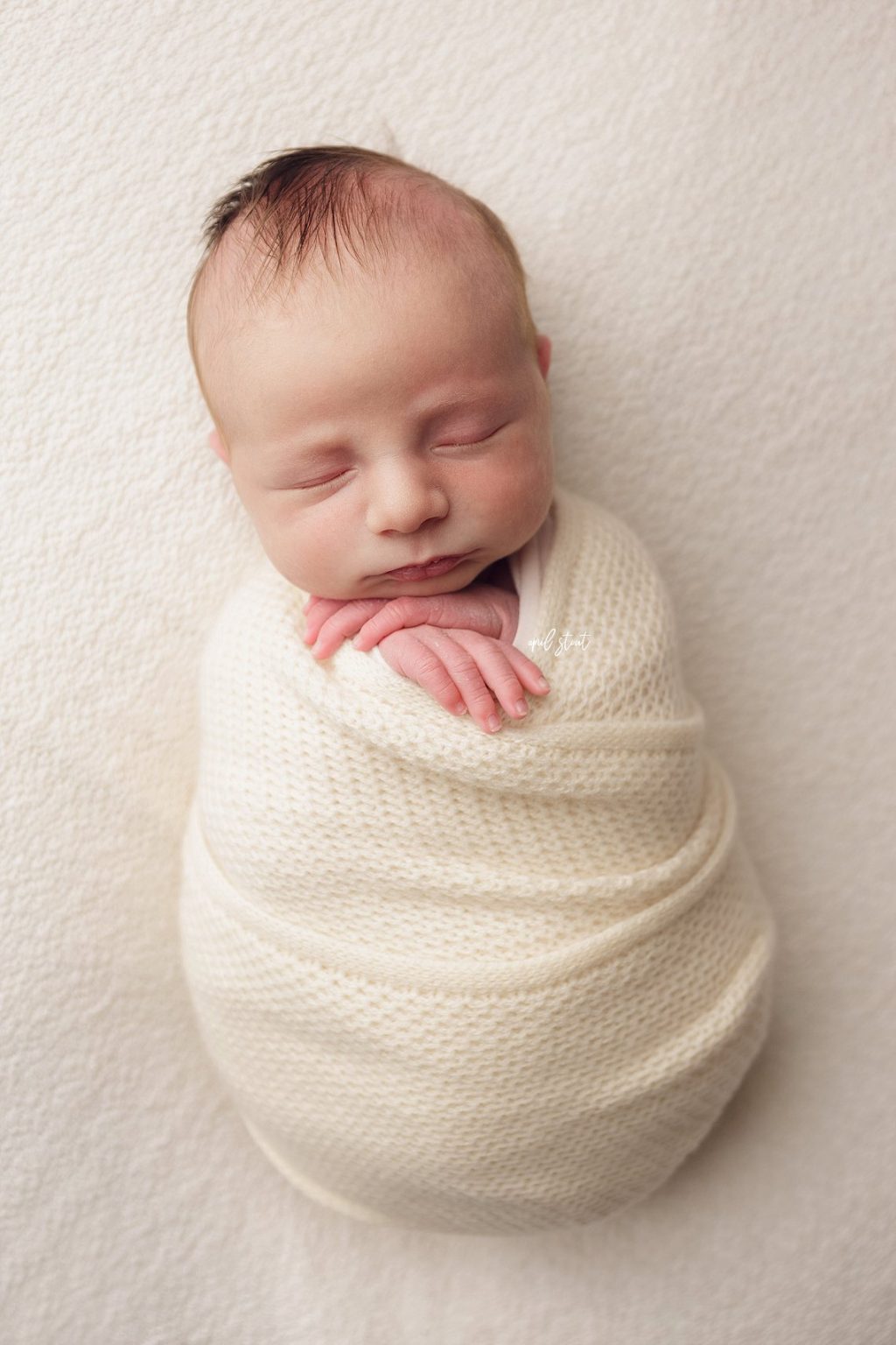 baby infant boy photographed by April Stout Oklahoma newborn photographer