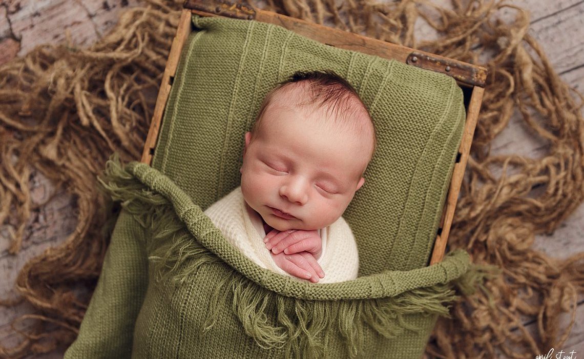 baby infant boy photographed by April Stout Oklahoma newborn photographer