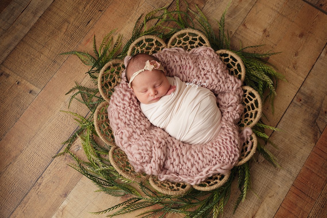 newborn infant photographer Muskogee Oklahoma April Stout