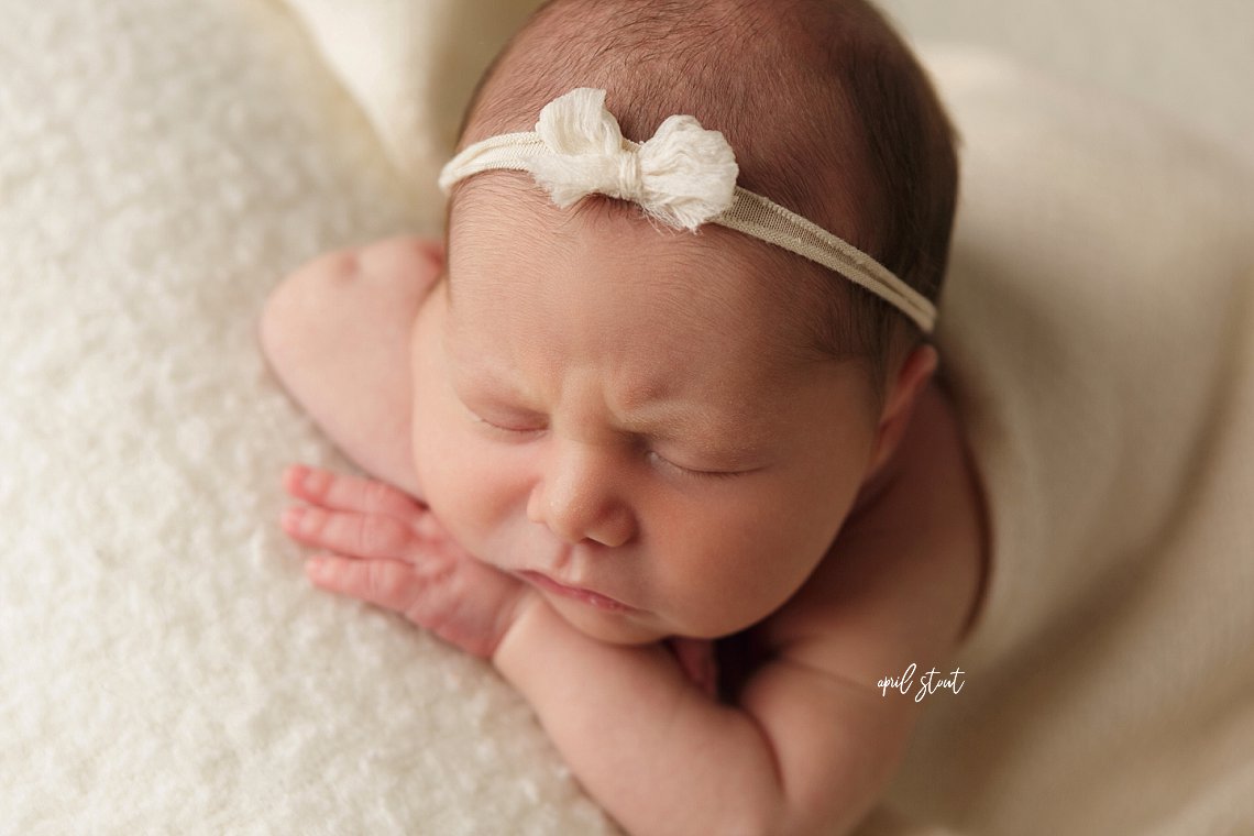 Oklahoma infant photos with April Stout Photography
