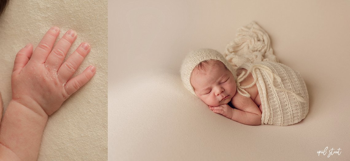 Tulsa new baby pictures photographer April Stout
