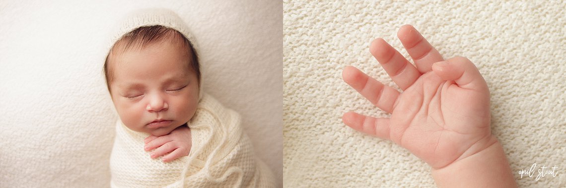 Owasso newborn photographer April Stout