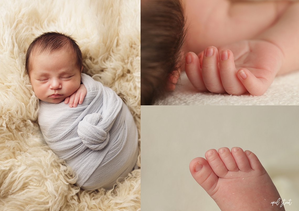Owasso newborn photographer April Stout