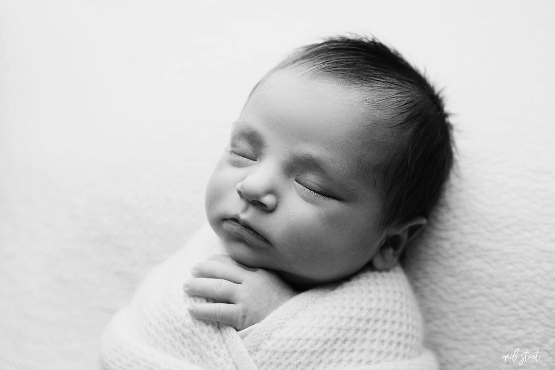 Owasso newborn photographer April Stout