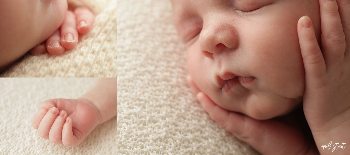 Oklahoma's best newborn photographer April Stout