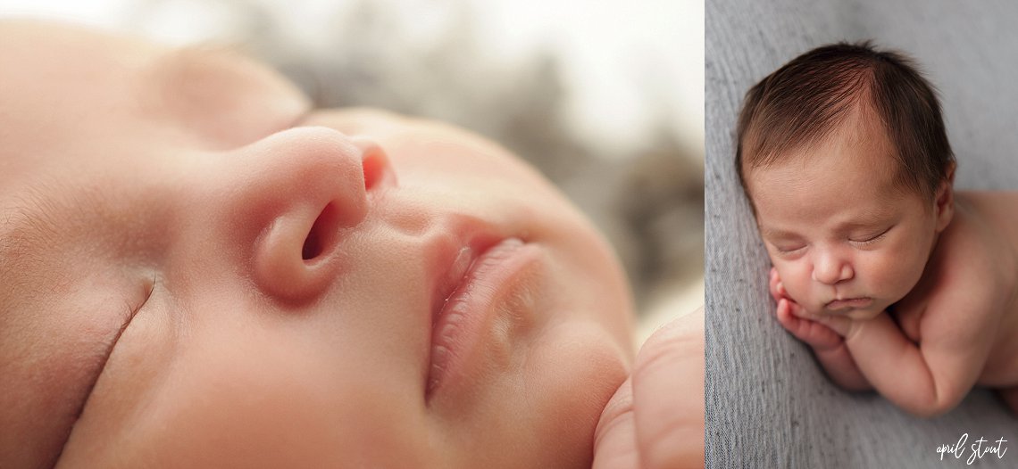 April Stout Photography Tulsa area newborn baby portraits