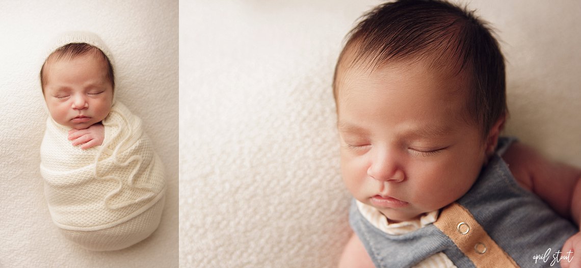 April Stout Photography Tulsa area newborn baby portraits