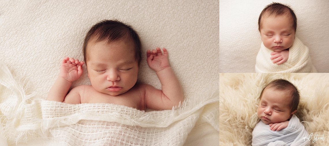 Claremore Owasso Jenks Tulsa Muskogee newborn pictures with April Stout Photography