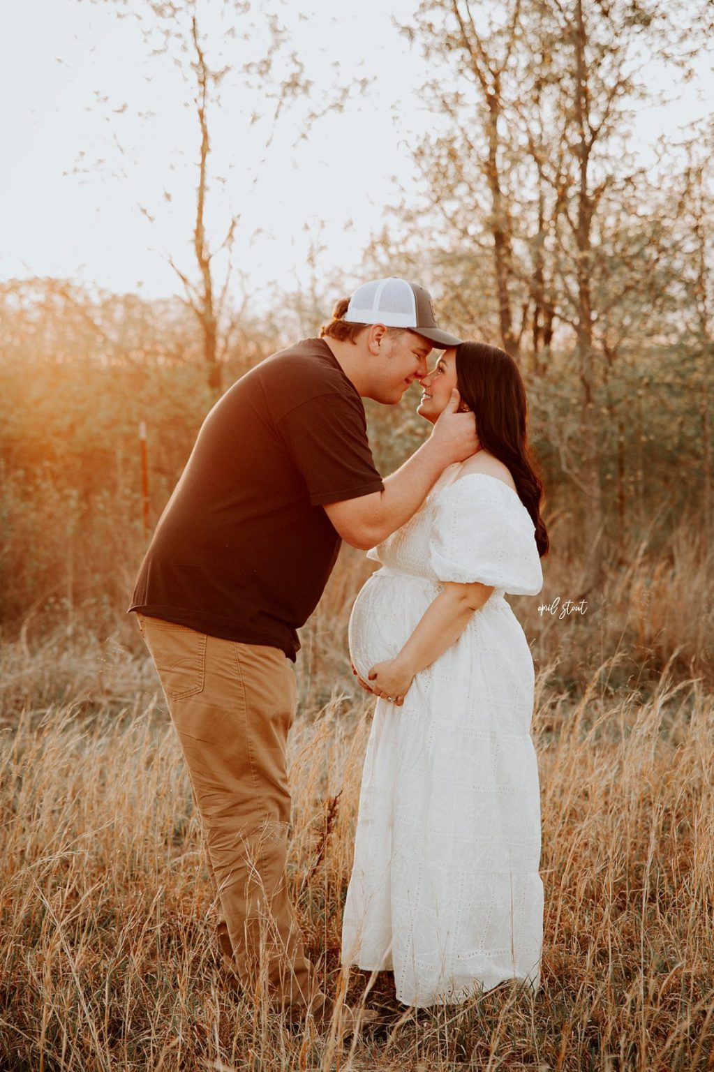 Best maternity photographer Oklahoma April Stout