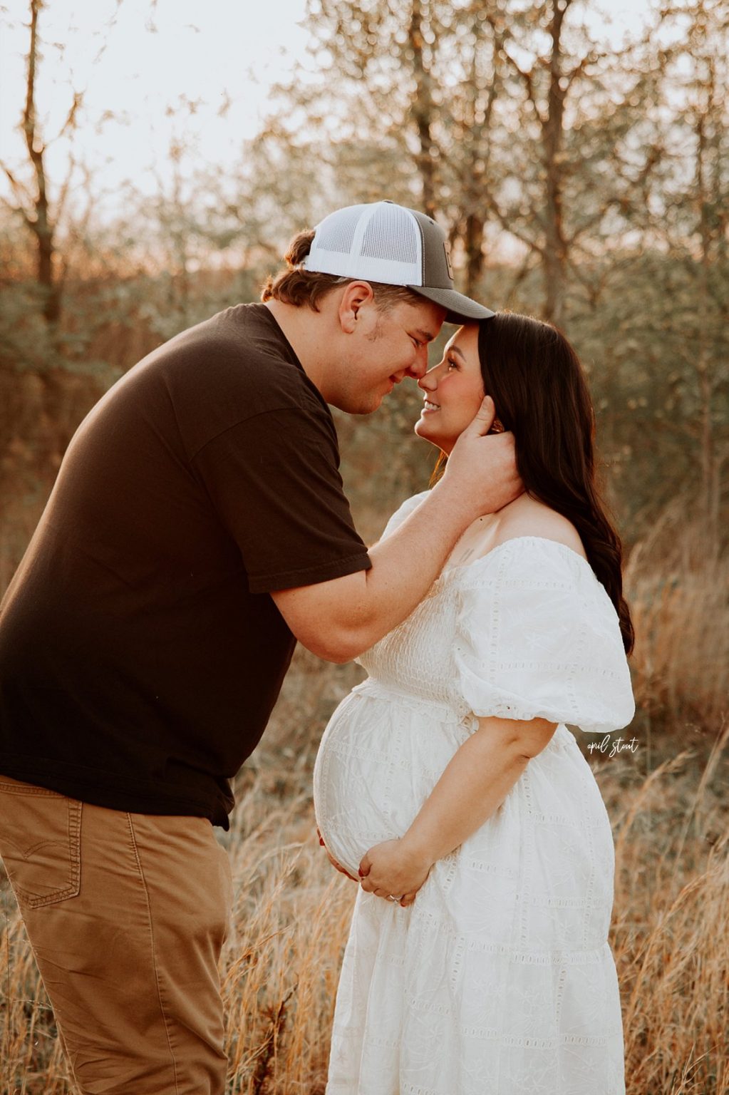 Best maternity photographer Oklahoma April Stout