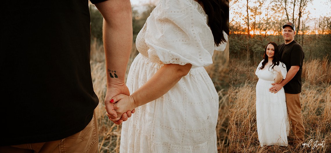 Pregnancy maternity photography near Tulsa Oklahoma
