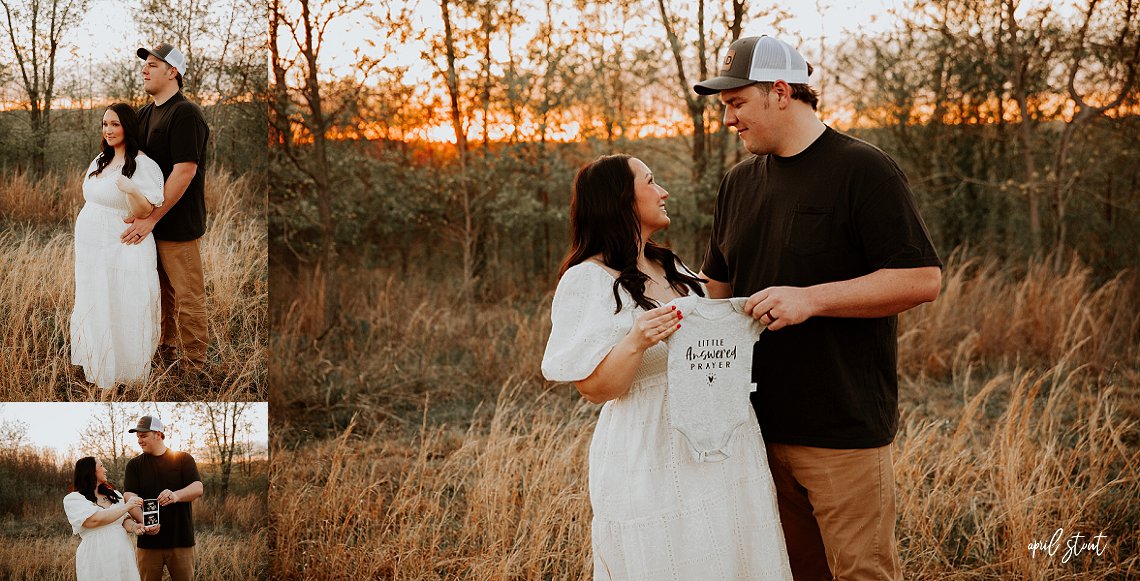 Pregnancy maternity photography near Tulsa Oklahoma